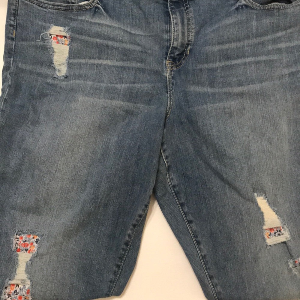 Gap Denim Legging with patches - Size 18 - $25